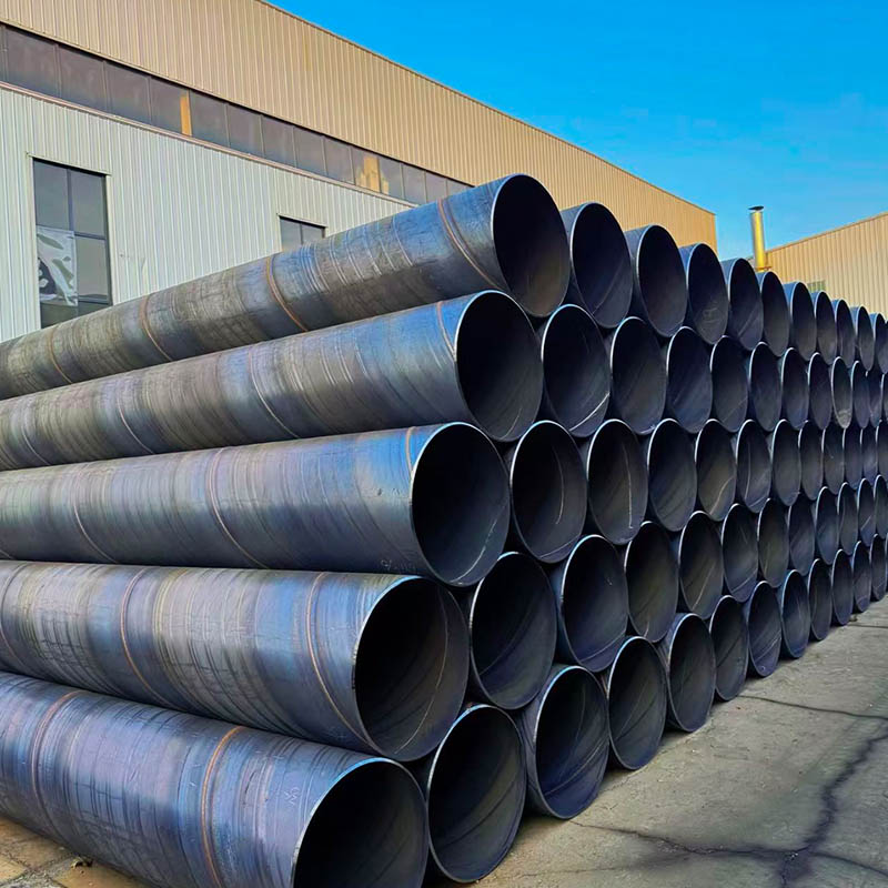Black spiral welded steel pipe