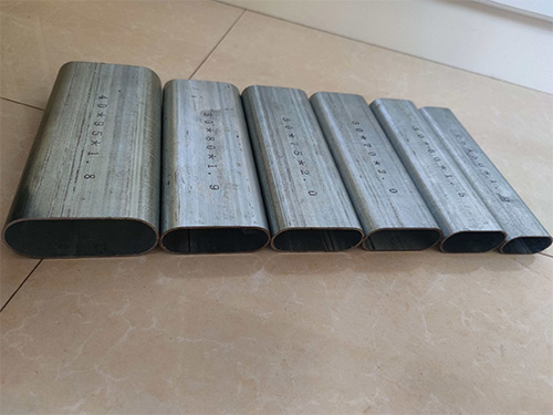 Galvanized Elliptical Steel Pipe