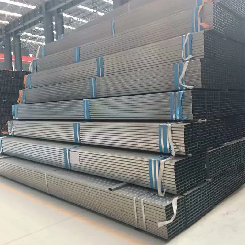 Large Caliber Black Rectangular Tube