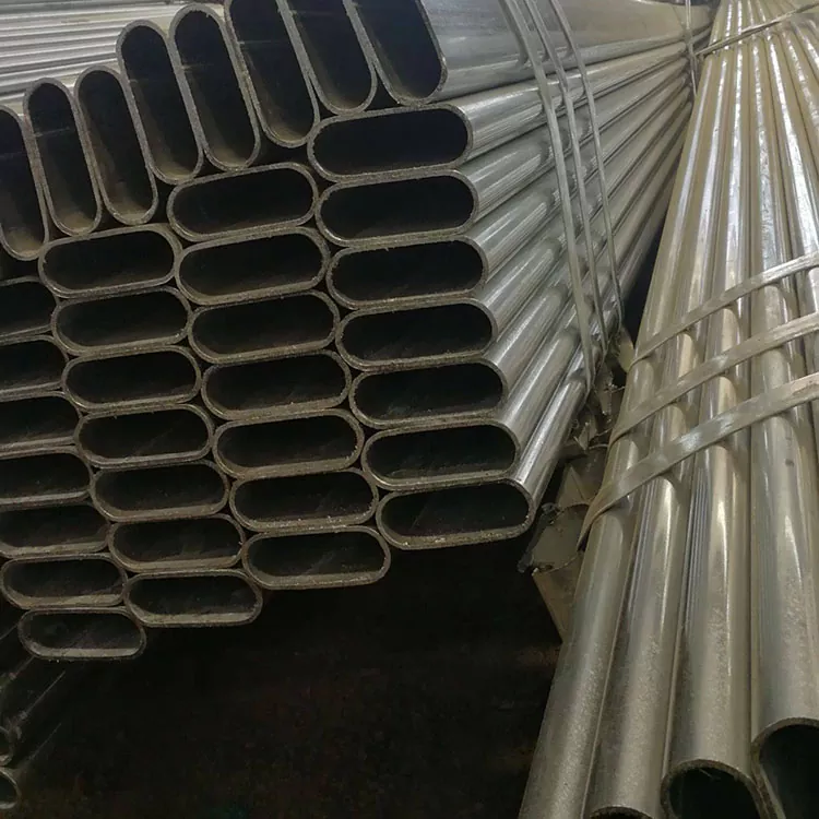 Small Diameter Galvanized Oval Tube