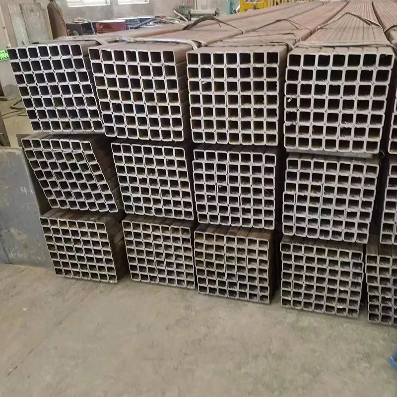 Thick Black Rectangular Tube