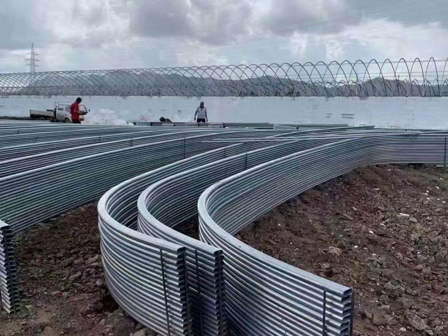 Thin Wall Galvanized Elliptical Tube