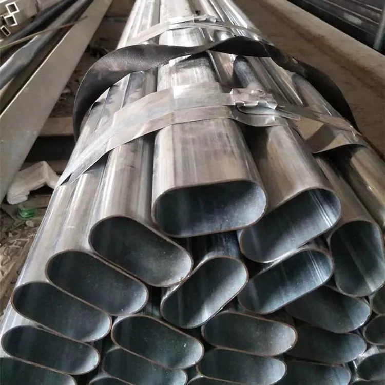Thin Wall Galvanized Elliptical Tube